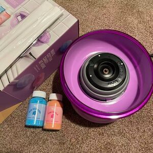 Cotton Candy Machine with Sugars & Sticks – Kids Party Fun